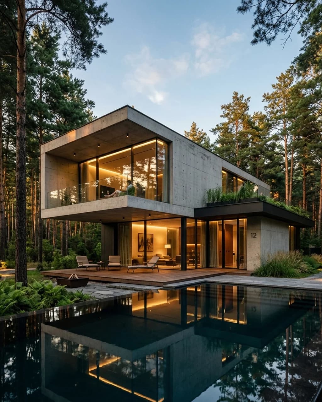 Luxury Pine Forest Villa in Kozyn