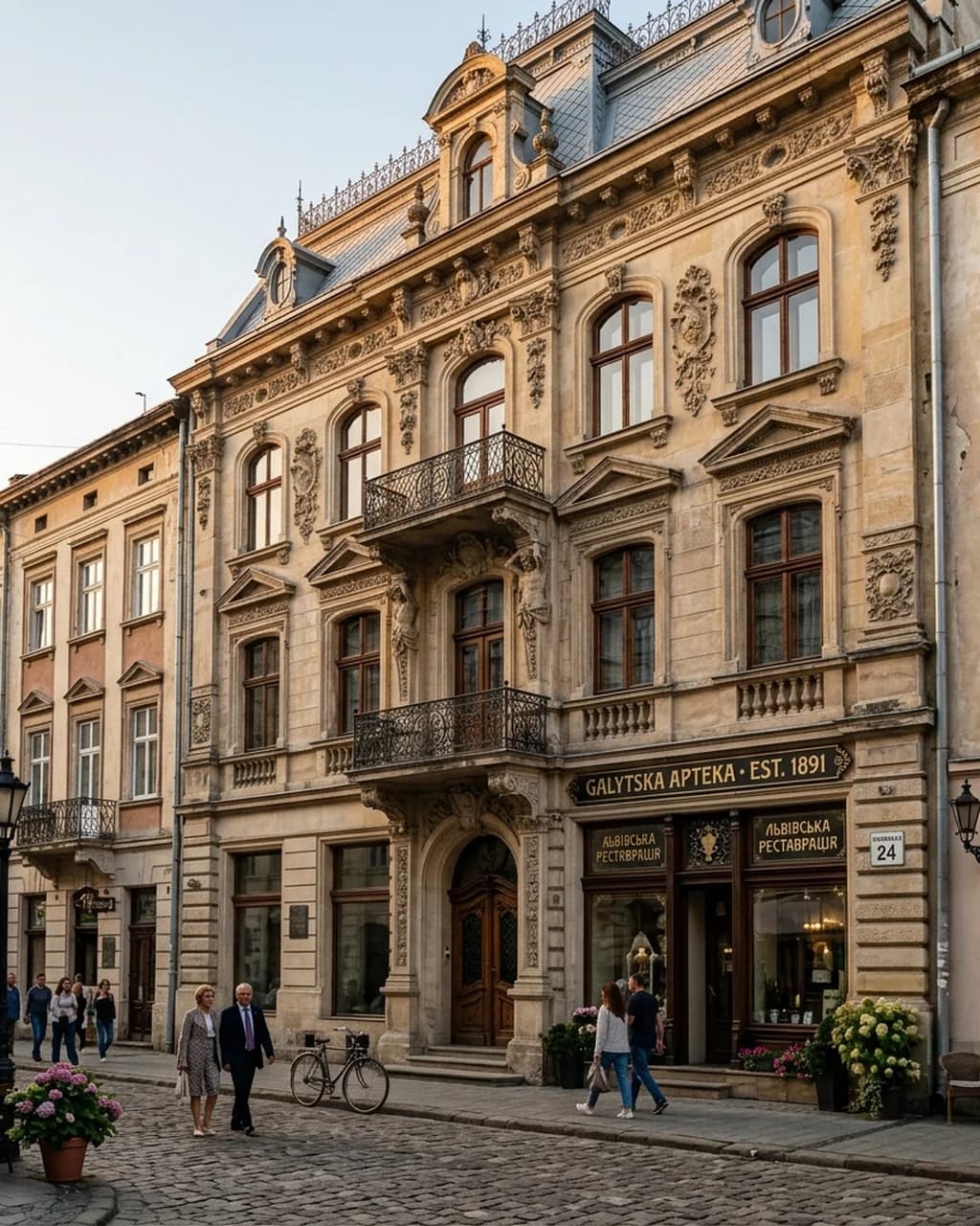 Restored 19th-Century Townhouse